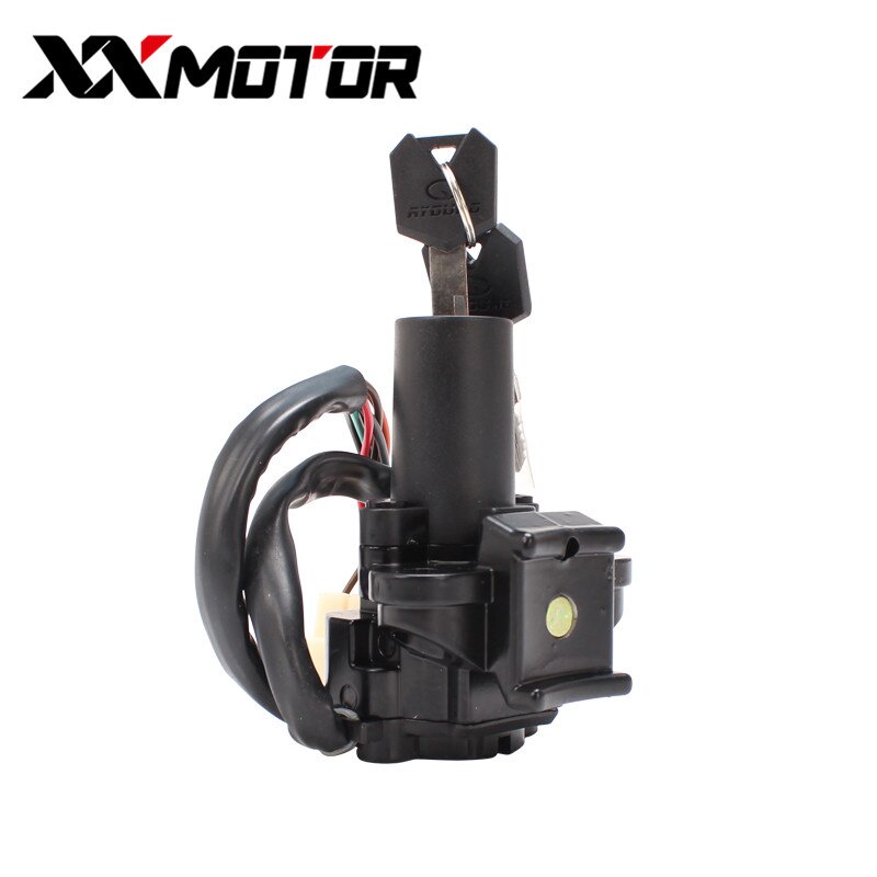 KAWASAKI รถจักรยานยนต์จุดระเบิดสวิทช์ล็อคชุดกุญแจสําหรับคาวาซากิ ZXR ZXR250 ZXR400 ZZR250 ZZR400 ZZR
