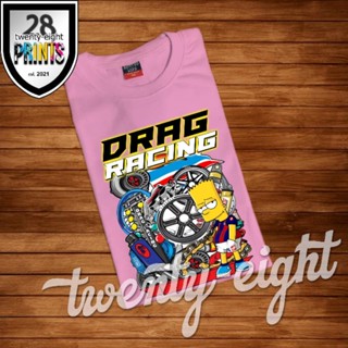 TRENDING "DRAG RACING BART SIMPSON" T-SHIRT PRINT FOR MEN AND WOMEN_02