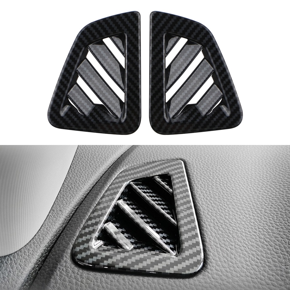 สําหรับ ISUZU DMAX D-MAX D MAX 2021 2022 2023 AC Vent ฝาครอบแดชบอร์ด Air Outlet สติกเกอร์อุปกรณ์เสริม