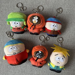 พวงกุญแจจี้ตุ๊กตา รูป South Park Kenny Butters Stan ขนาด 10 ซม. พร้อมสติกเกอร์ สําหรับตกแต่ง