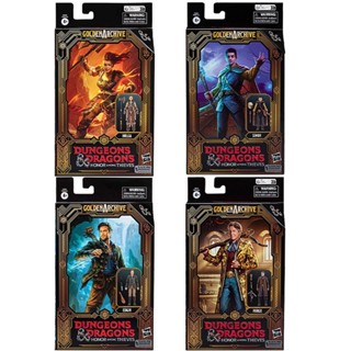 Hasbro Dungeons &amp;amp; โมเดลฟิกเกอร์ Dragons Honor Among Thieves Golden Archive Forge Holga Simon Edgin ขนาด 6 นิ้ว ของเล่นสําหรับเด็ก