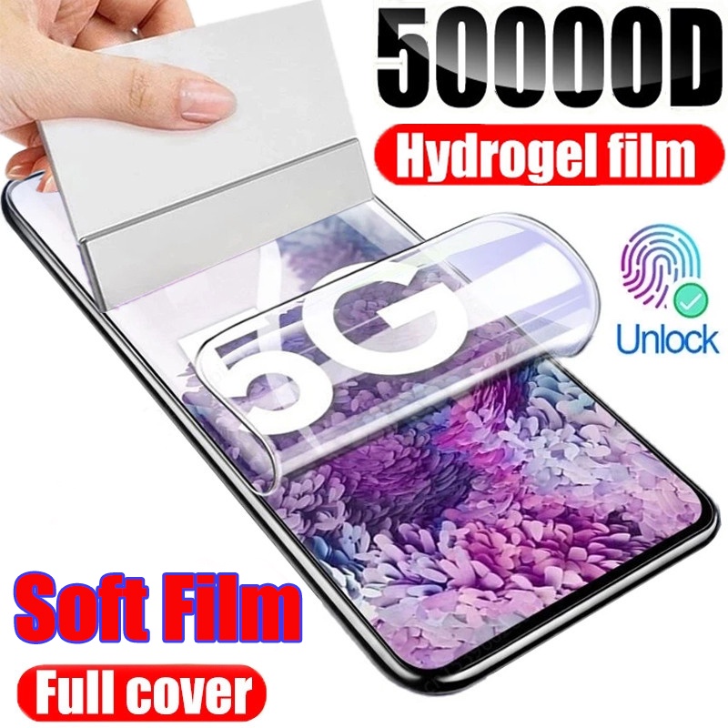 ฟิล์มไฮโดรเจล สําหรับ Vivo Y56 Y02 Y02A Y02T Y77 5G Y73 Y51 Y31 Y51A Y53S 4G T2 T1 Pro IQOO Z8X Z7X 