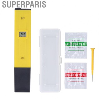 Superparis PH Analyzer  Corrosion Resistant Probe 0.00 To 14.00ph PH Tester  for Fish Tank