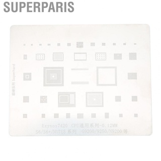 Superparis CPU Reballing Net  Accurate Positioning Reballing Stencil Stainless Steel  for Mobile Phone