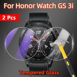 ฟิล์มกระจกนิรภัยกันรอยหน้าจอ สําหรับ Honor Watch GS 3i SmartWatch 2.5D 9H Ultra Clear / Anti Blue-Ray