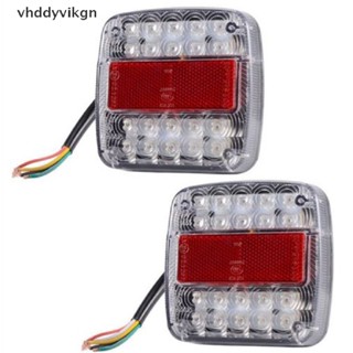 Vhdd ไฟท้าย Led 26 ดวง สําหรับติดป้ายทะเบียนรถยนต์ รถบรรทุก รถพ่วง TH