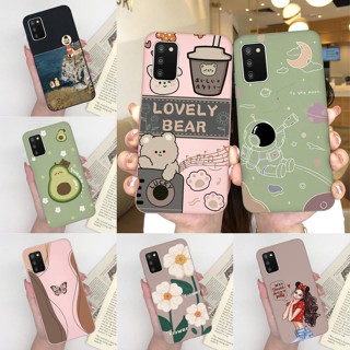 เคสโทรศัพท์มือถือ ซิลิโคนนิ่ม บางมาก ลายการ์ตูนหมีน่ารัก หลากสี คุณภาพสูง สําหรับ Samsung Galaxy A03S A03S 164.2