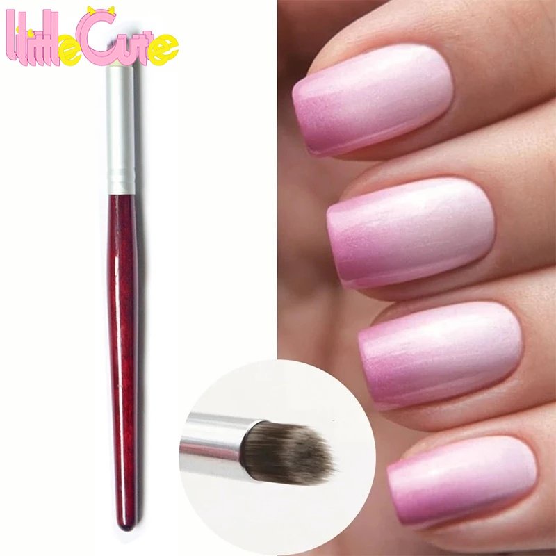 [ขายดี] แปรงปากกา ไล่โทนสี สําหรับเพ้นท์เล็บเจล Uv 1 ชิ้น