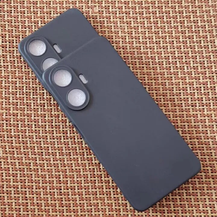 ส่งจากไทย Case Realme C55 เคสซิลิโคนสีดำ  เรียวมี  c55 เเบบนิ่ม   คลุมกล้อง  TPU CASE  ของแท้ - รูปที่ 2