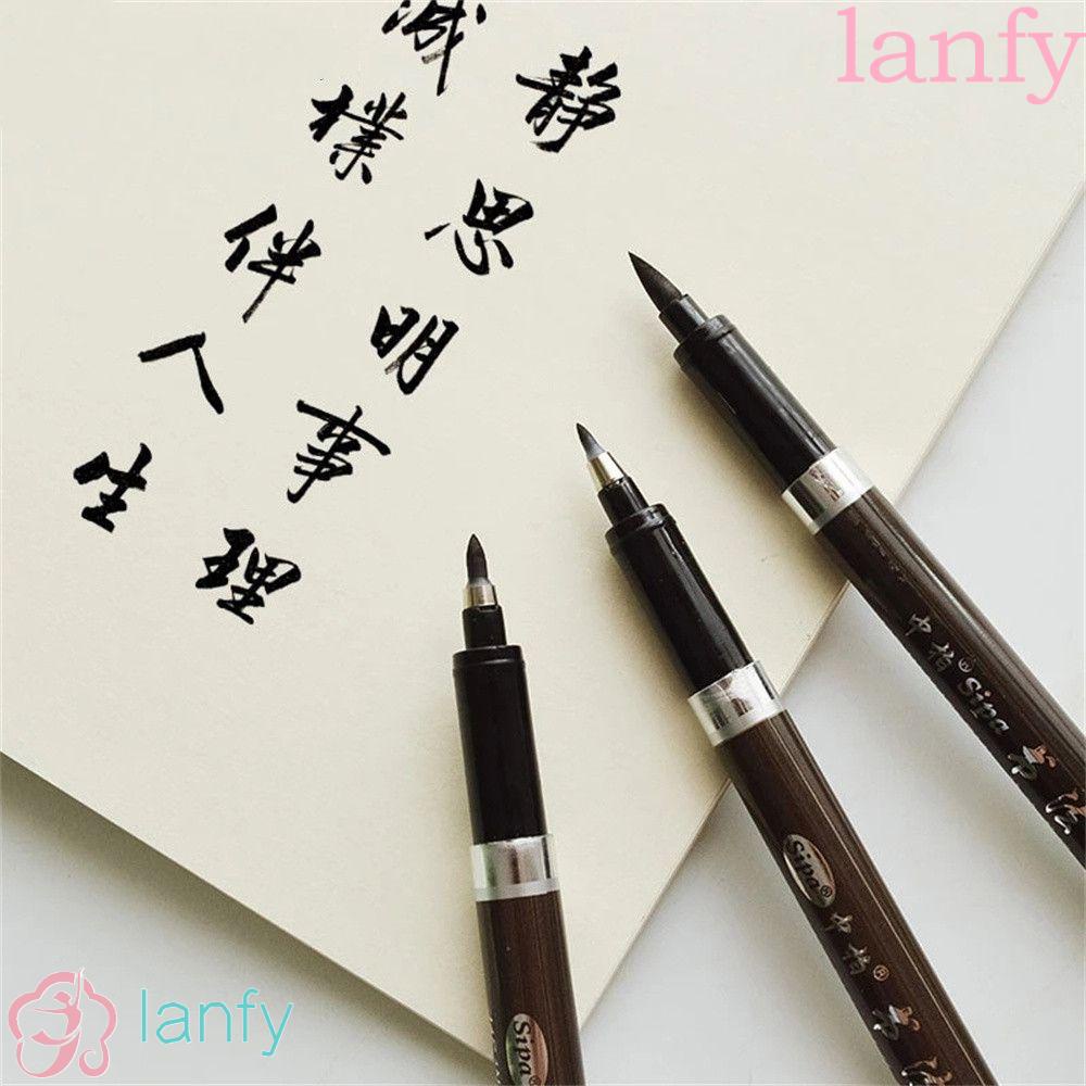 ปากกามาร์กเกอร์ เขียนตัวอักษรจีน สําหรับวาดภาพศิลปะ