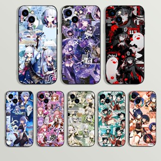 เคสนิ่ม ขอบตรง สําหรับ Honor X6 X7 X8 X7A X8A Genshin Impact