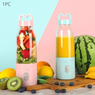 500ml แบบพกพา เครื่องคั้นน้ำผลไม้ เครื่องปั่น ขวดน้ำผลไม้ Portable Blender Juicer