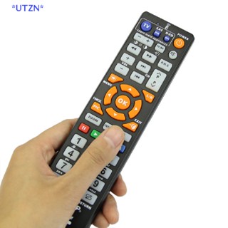 Utzn&gt; L336 ใหม่ รีโมตคอนโทรล พร้อมฟังก์ชั่นเรียนรู้ สําหรับกล่องทีวี CBL DVD SAT