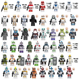ของเล่นบล็อกตัวต่อเลโก้ Star Wars Clone Troopers 327 212 501st Legion