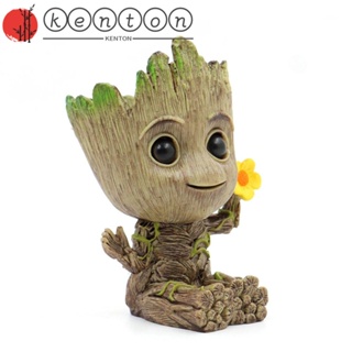 Kenton ฟิกเกอร์อนิเมะ Marvel Groot ขนาดเล็ก 6 ซม. ของขวัญ สําหรับตกแต่งรถยนต์