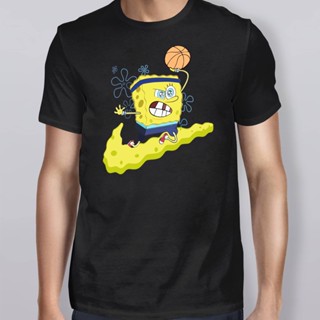 【Hot】Kyrie Irving Basketball Spongebob T Shirts Funny Vintage Gift Men Gildan sYp7