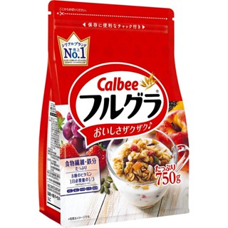 กราโนล่า Calbee Dried fruit and Granola 750g