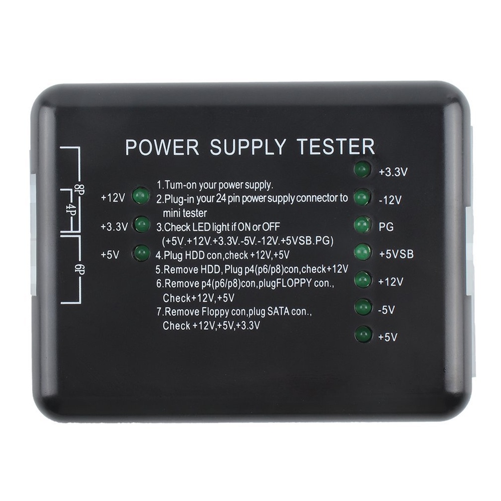 Aideepen เครื่องทดสอบพาวเวอร์ซัพพลาย ATX สําหรับคอมพิวเตอร์