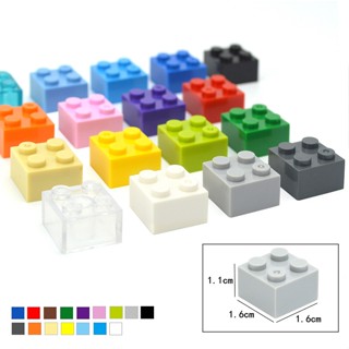 บล็อคตัวต่อ 2x2 3003 สุ่มสี DIY 50 ชิ้น