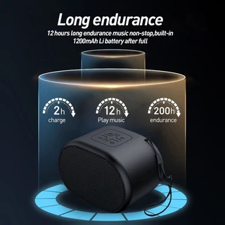 HP ลำโพงบลูทูธ ลําโพงซับวูฟเฟอร์ไร้สาย Wireless Bluetooth speaker ขนาดเล็ก แบบพกพา สําหรับกลางแจ้ง สามารถใช้งานได้นาน12H
