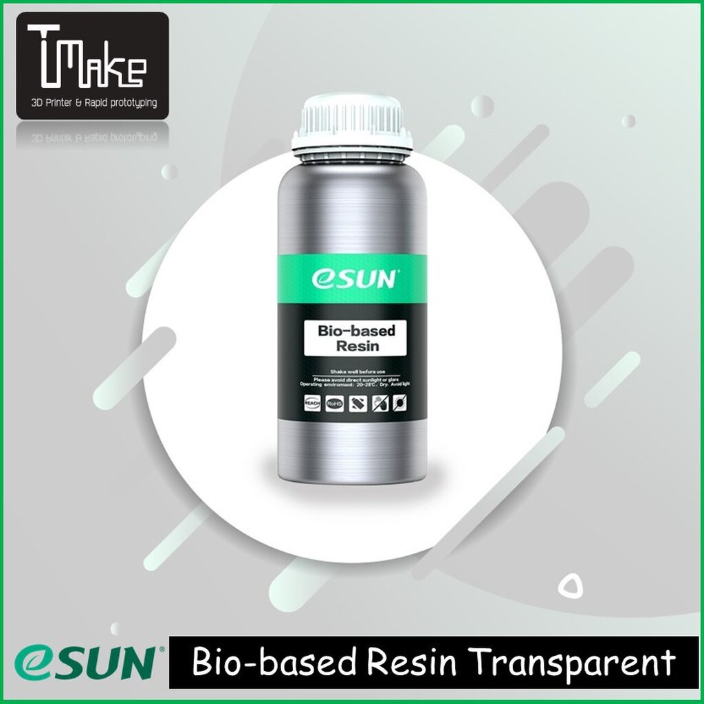 eSUN Bio-based Resin Transparent 0.5 Kg