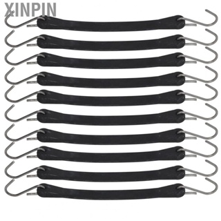 Xinpin Trailer Tow Rope  Heavy Duty 10 Pcs Truck Tie Down Cord Durable Break Resistant High Toughness with Hook for Camper