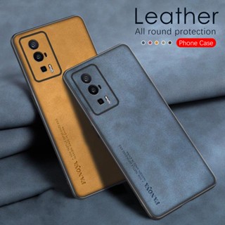 เคสโทรศัพท์หนังแกะ ซิลิโคน กันกระแทก สําหรับ Xiaomi Poco F5 Pro 5G PocoF5 Poko Little F 5 F5Pro 5G