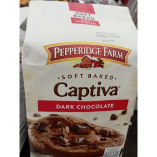 Pepperidge Farm Dark Chocolate 244 Gm คุ๊กกี้ชนิดนุ่มรสช๊อกโกแลตผสมชิ้นช๊อกโกแลต Pepperidge Farm Dark Chocolate 244 Gm