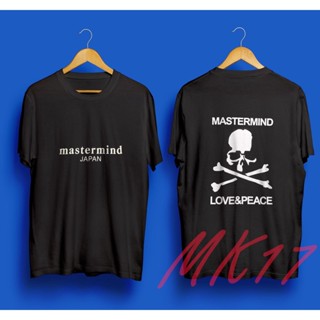 ใหม่ เสื้อยืด ผ้าฝ้าย 100% พิมพ์ลายโลโก้ Mastermind Japan สําหรับผู้ชาย เพาะกาย【ไซซ์ 2T-4XL-5XL-6XL】TOKITIND 975553