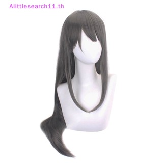 Alittlesearch11 Puella Magi Madoka Magica Akemi Homura วิกผมยาวตรง สีดํา สําหรับคอสเพลย์ TH