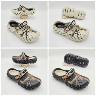 พร้อมส่ง !!! รองเท้าลำลองแฟชั่น สไตล์ Crocs Echo Clog Realtree Edge (Unisex)