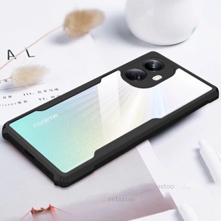 งานแท้ Realme C53/C55/C51 ตรงรุ่น พร้อมส่ง เคสขอบนิ่ม หลังแข็ง เคสโทรศัพท์ซิลิโคน TPU แบบใส บาง Realme C55 กันกระแทก 027