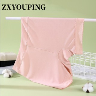 Zxyouping กางเกงชั้นใน เอวสูง ไร้รอยต่อ พลัสไซซ์ XL-3XL สําหรับผู้หญิง 1-3 ชิ้น