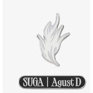 ชุดเข็มกลัด ลายศิลปินเกาหลี SUGA August D Official D Day Tour RARE สําหรับตกแต่งเสื้อผ้า กระเป๋า