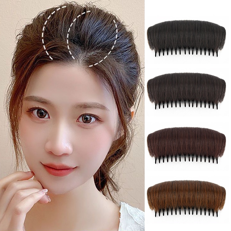 แฟชั่นเกาหลี ใหม่ อารมณ์ หรูหรา วิกผมหน้าม้า ทําให้วิกผมเบาะสวยงาม