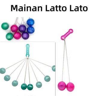 Lato Lato Pro-clackers ของเล่นลูกบอล สุ่มสี