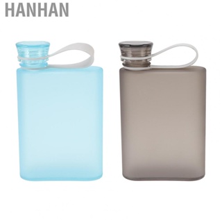 Hanhan Paper Water Bottle Safe 380ml Proof Transparent Flat Drink Bottle for Home
