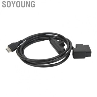 Soyoung OBD2 to High Definition Multimedia Interface Cable H00008000 for CS2 CTS2 CTS3 Plug  OBD2 Cable Connector