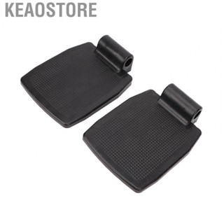 Keaostore Wheelchair Foot Pedal  Replacement Plastic 2pcs Professional Wheelchair Footplate  for Patient for Shopping