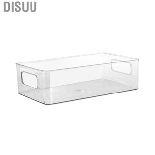 Disuu Desktop Storage Box  Large  Acrylic Organizer Case Durable  for Bathroom