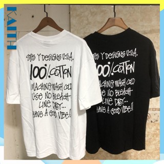 พร้อมส่ง เสื้อยืดแขนสั้น ผ้าฝ้ายแท้ พิมพ์ลายตัวอักษร ทรงหลวม โอเวอร์ไซซ์ สไตล์ฮิปฮอป พลัสไซซ์ แฟชั่นฤดูร้อน สําหรับผู้ชาย และผู้หญิง