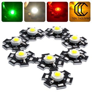 [COD]☸หลอดไฟไดโอด LED 270LM 3W พลังงานสูง 20 มม.