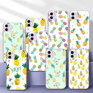 เคสโทรศัพท์มือถือแบบนิ่ม TPU ใส ลายสับปะรด 194A สําหรับ Samsung A21S A22 A22S A30S A32 A40S M30 A42 A5 A50 A50S