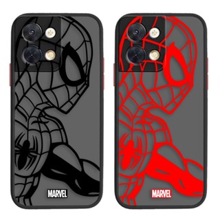 เคสโทรศัพท์มือถือ ผิวด้าน กันกระแทก ลาย Spiderman Marvel สําหรับ OPPO Reno Z 2 3 4 5 F SE Pro 5G Reno 5 Pro Plus 6 7 8 Z Pro Plus 4G 5G