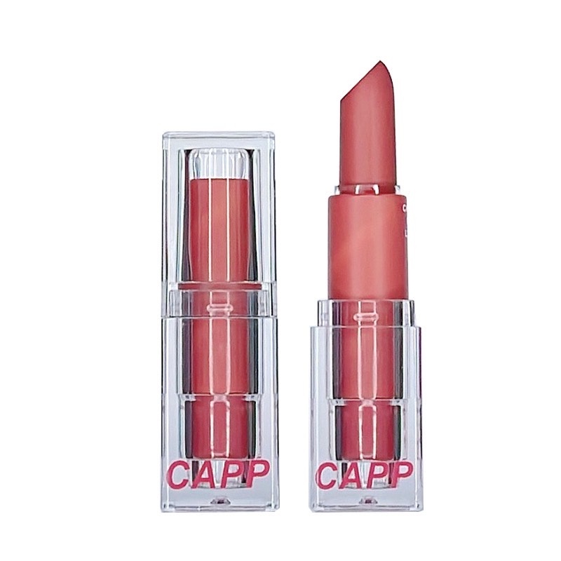 Cappuvini​ Lipstick ลิปแมท ลิปหมุน เนื้อกำมะหยี่ สีสวย ติดทนนาน เนื้อแมตต์ กันน้ำ