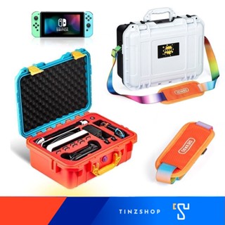 [แถมสายสะพาย] Devaso Hardbox Carrying Travel Case for Nintendo Switch กล่องเก็บนินเทนโดสวิทช์ แข็งแรง กันน้ำ กันกระแทก