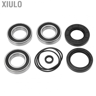 Xiulo Rear Axle Bearing Seal Kit Wearproof Bearing Seal Kit Steel Rubber for Auto