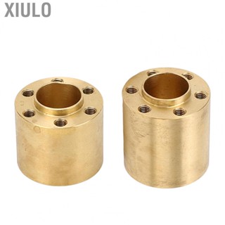 Xiulo RC Car 12mm Hex Hub Adapter  Wear Resistant Brass Wheel Hex Hub Adapter Stable Running  for RC Crawler