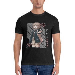 เสื้อยืด ลายการ์ตูนอนิเมะ Chiaki Nanami Danganronpa แฟชั่นฤดูร้อน ราคาถูก