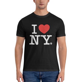 เสื้อยืด ลาย I Love New York Ny สําหรับผู้ชาย